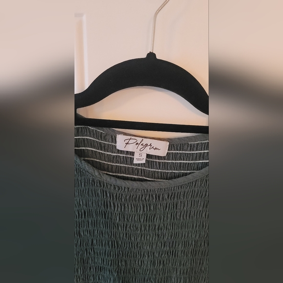 Boutique dark green dress small - Picture 2 of 4